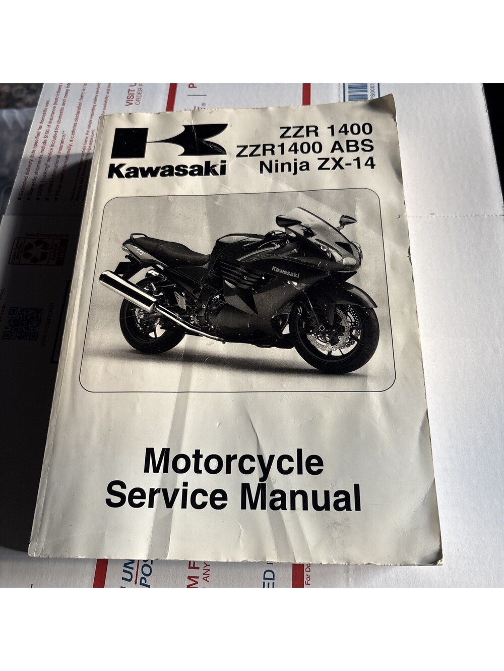 2006 Kawasaki Ninja ZX-14 ZX14 ZZR 1400 ABS Genuine Factory Service Manual X8